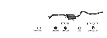 Redback Exhaust System for Holden Commodore (08/1988 - 08/1997), Calais (08/1988 - 1997) - Brixton 4x4 - Buy Online Now!